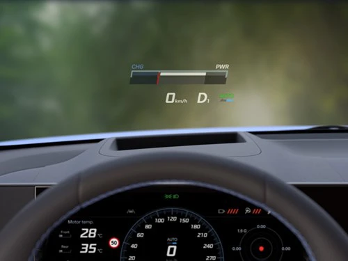 Hyundai Ioniq 5 N Interior 2023 Headup Display
