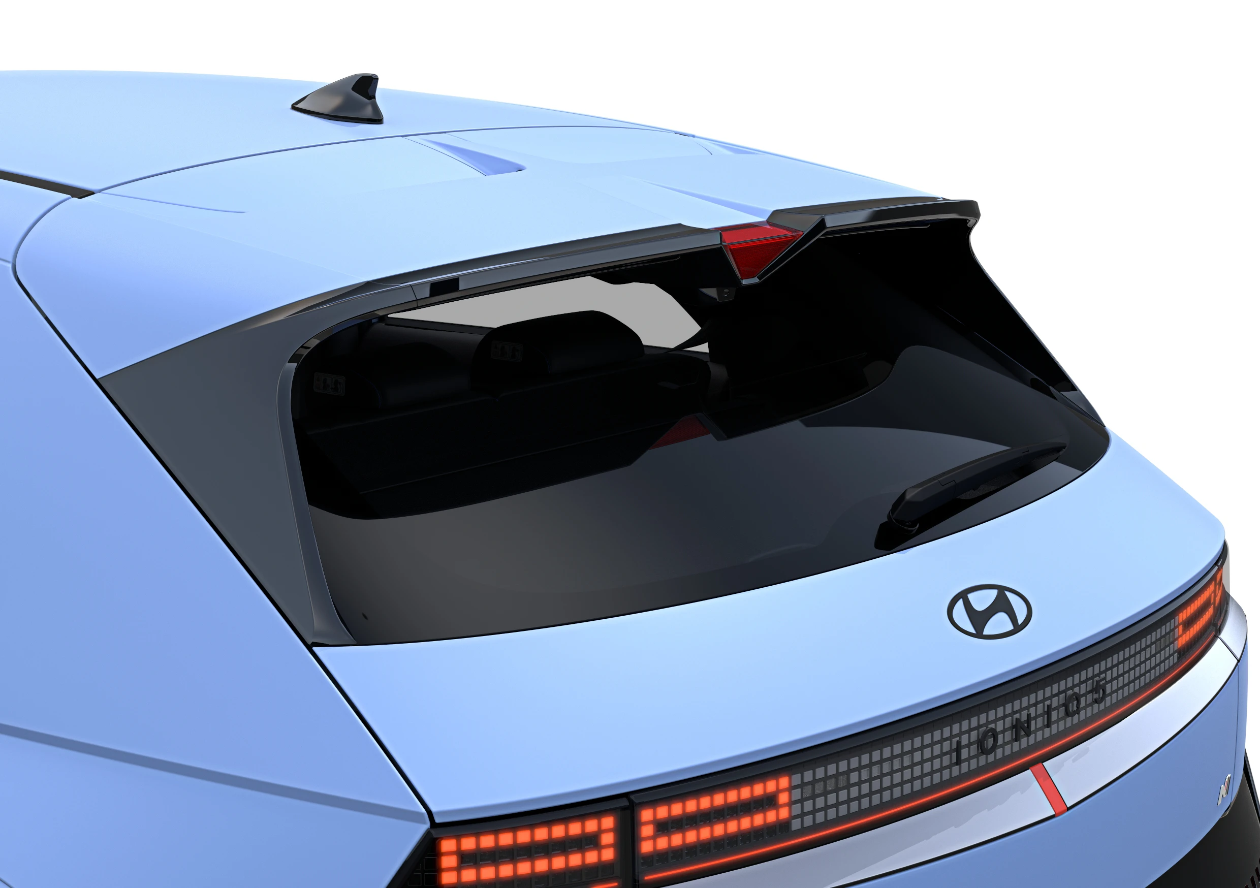 HME NE N EXT PI SHOT48 Rear Spoiler W Wiper