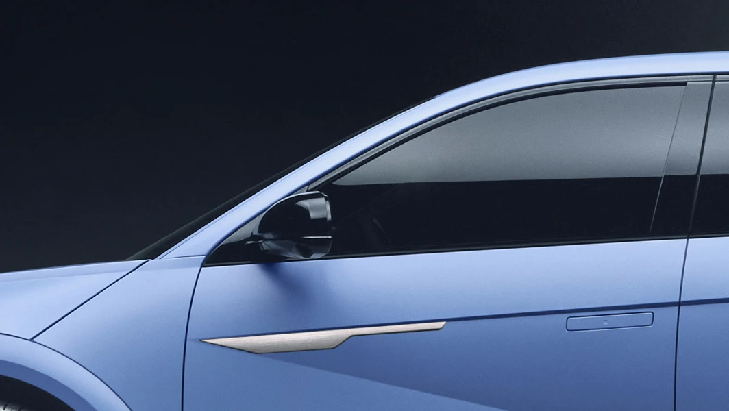 IONIQ 5 N Seitenschutzleisten, Aluminium Optik